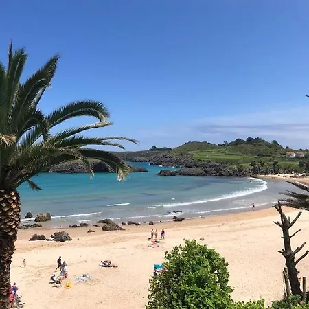 Apartamento Frente A La Playa Con Vistas Al Mar En Barro, Llanes